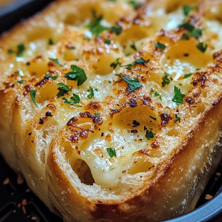 Airfryer Knoblauchbrot