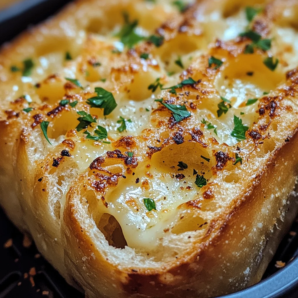 Airfryer Knoblauchbrot