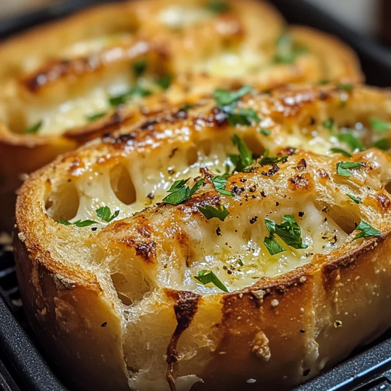 Airfryer Knoblauchbrot