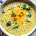 Brokkoli-Cheddar-Suppe - so cremig