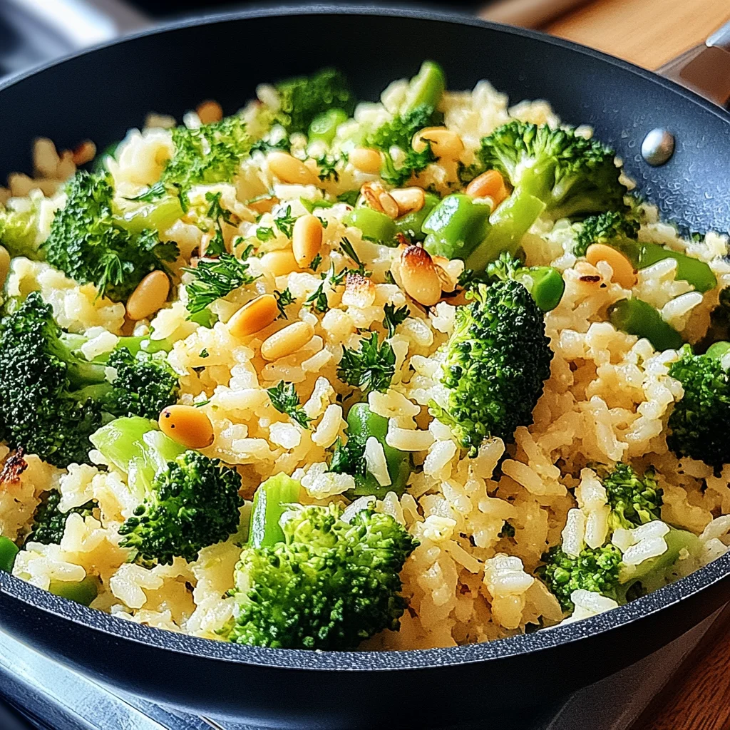 Brokkoli-Reis-Pfanne