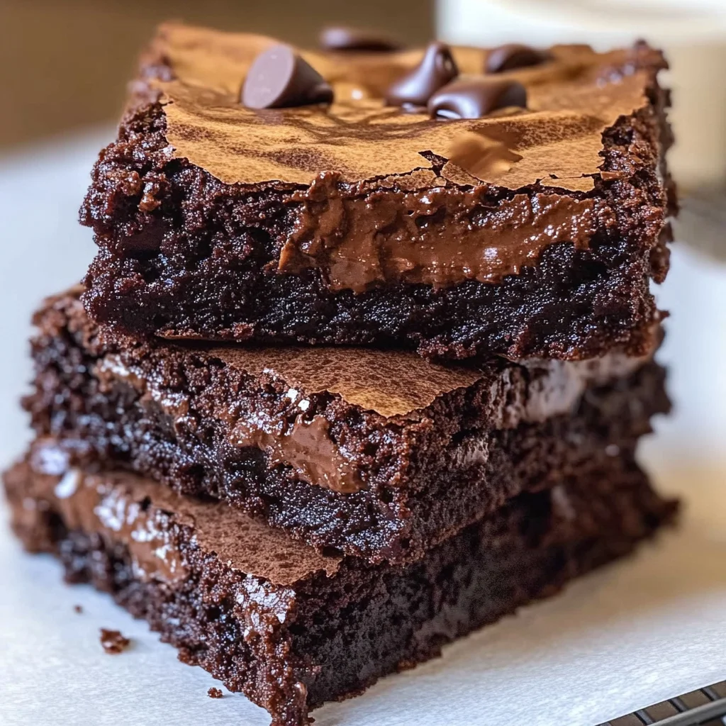 Brownies Rezept mit Kakaopulver