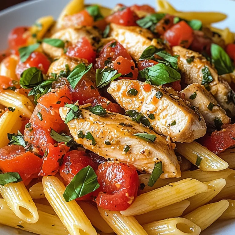 Bruschetta Chicken Pasta