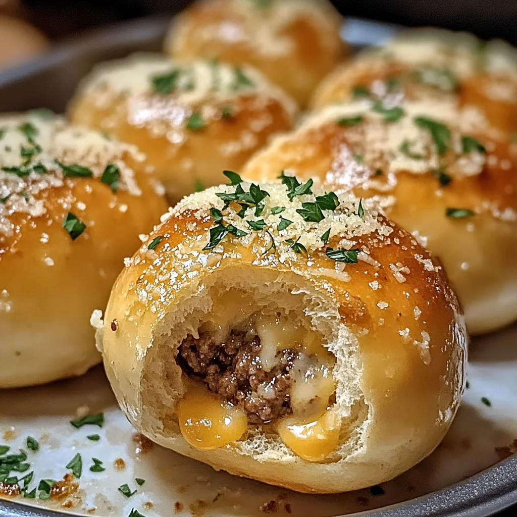 Cheeseburger-Bomben