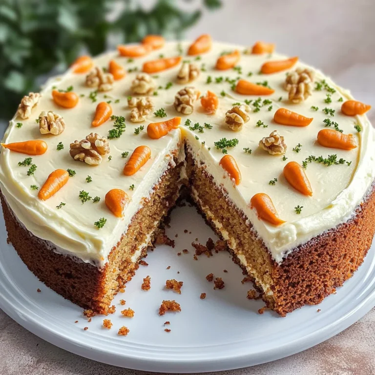 Karottenkuchen mit Frischkäse-Frosting