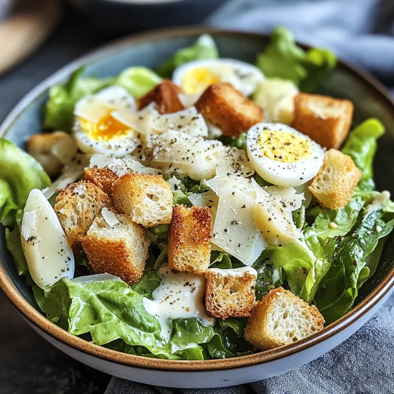 Knuspriger Caesar-Salat