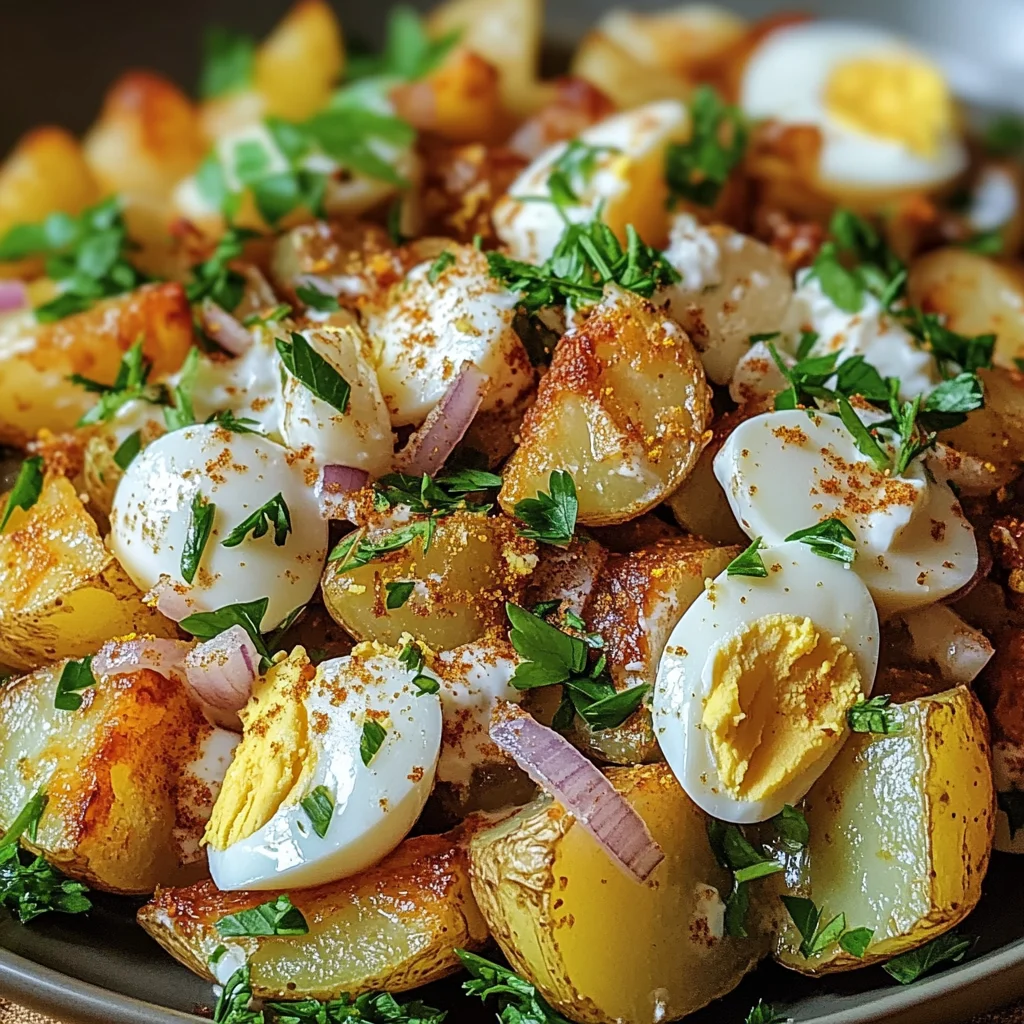 Knuspriger Kartoffelsalat