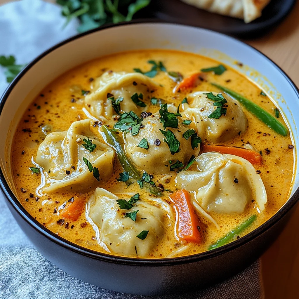 Kokosnuss-Curry-Suppe
