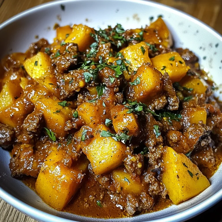 Kürbis-Rindfleisch-Bolognese