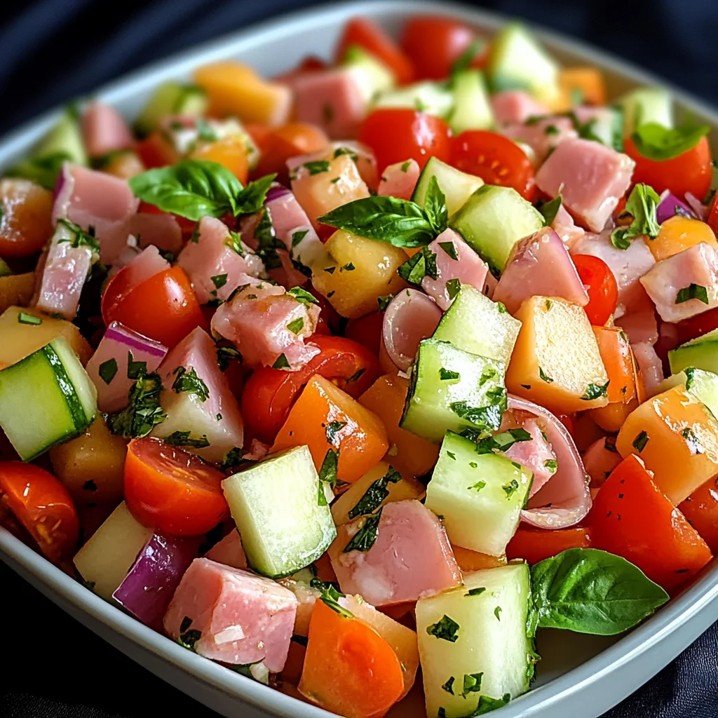 Melonensalat