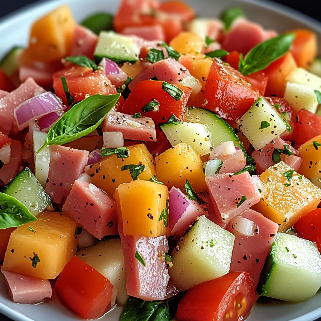 Melonensalat
