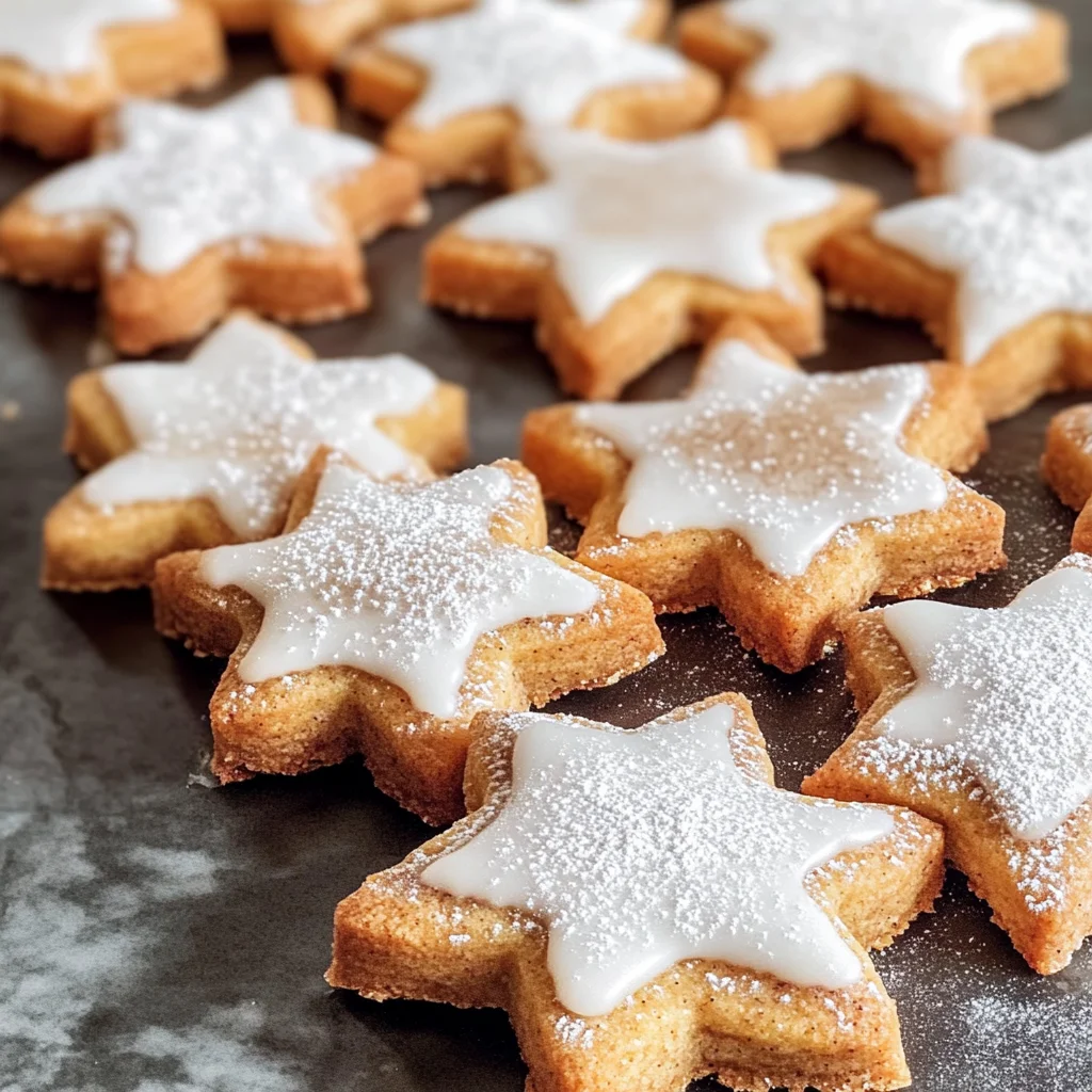 Omas Zimtsterne Rezept - ganz weich & einfach backen