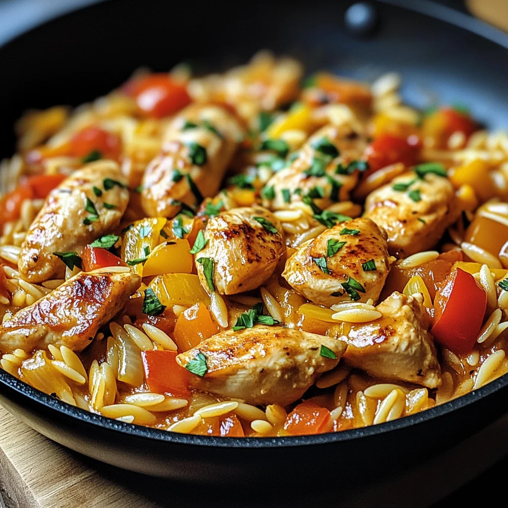 Orzo-Pfanne
