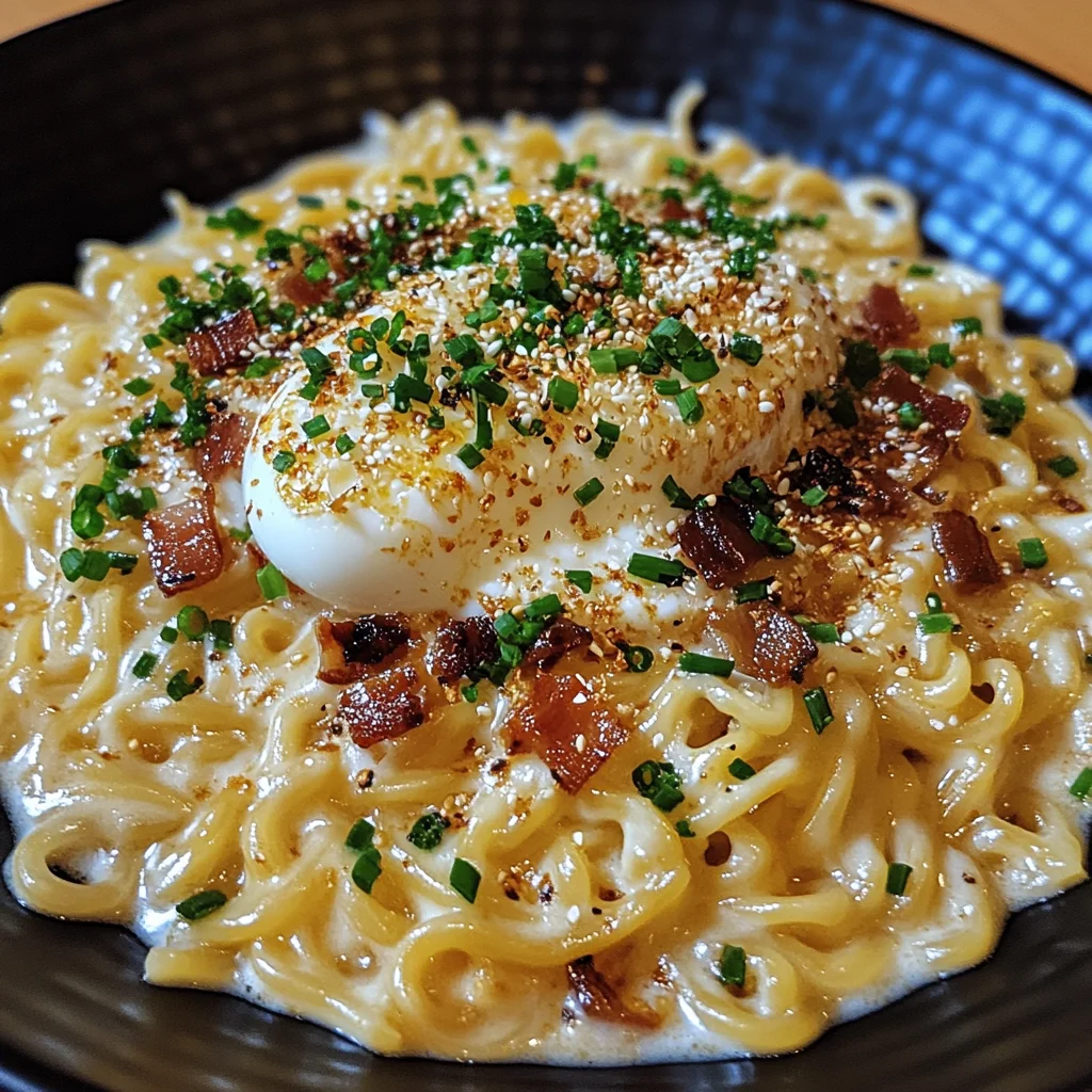 Ramen Carbonara