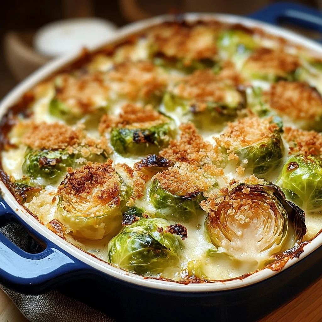 Rosenkohl-Gratin