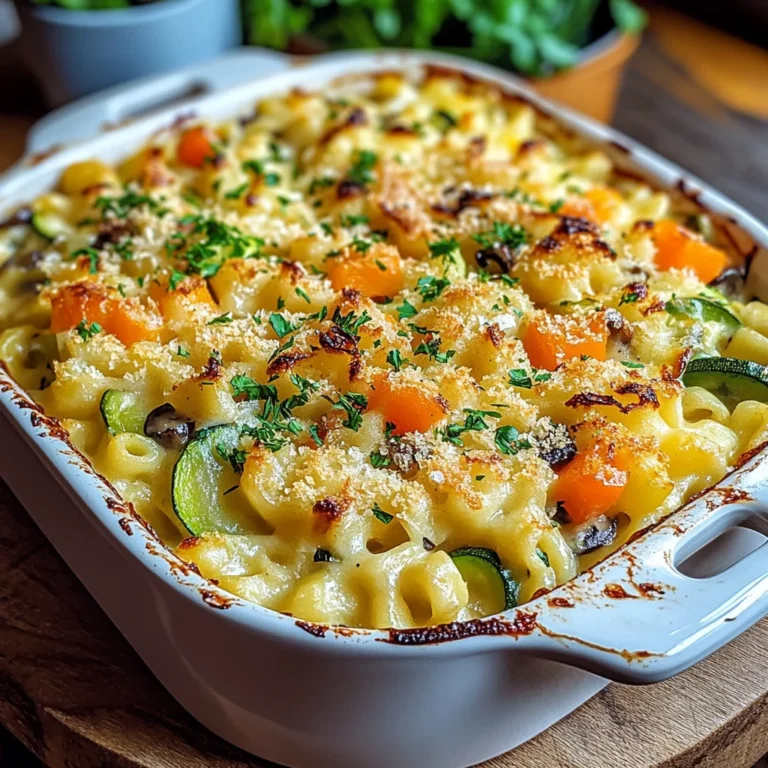Spätzleauflauf mit Gemüse
