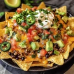 Überbackene Nachos nach Mexikanischer Art