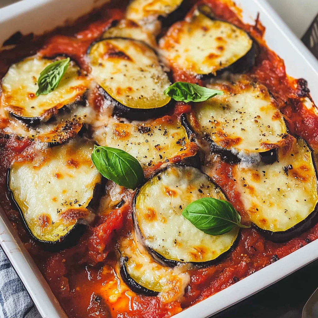Aubergine-Zucchini-Auflauf