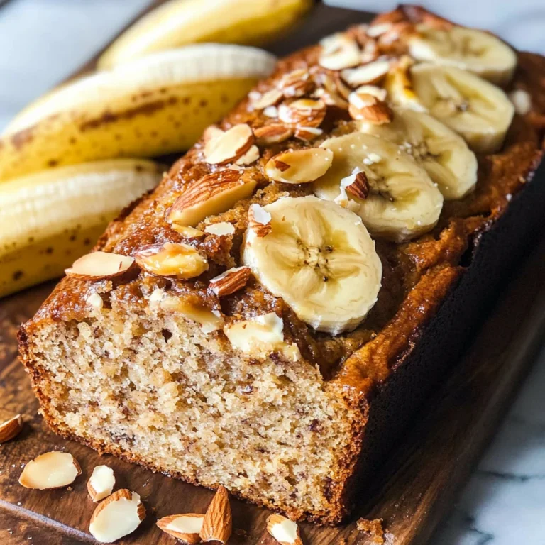 Bananenbrot mit Apfel