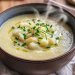 Blumenkohlsuppe - mit Kartoffeln, wie von Oma