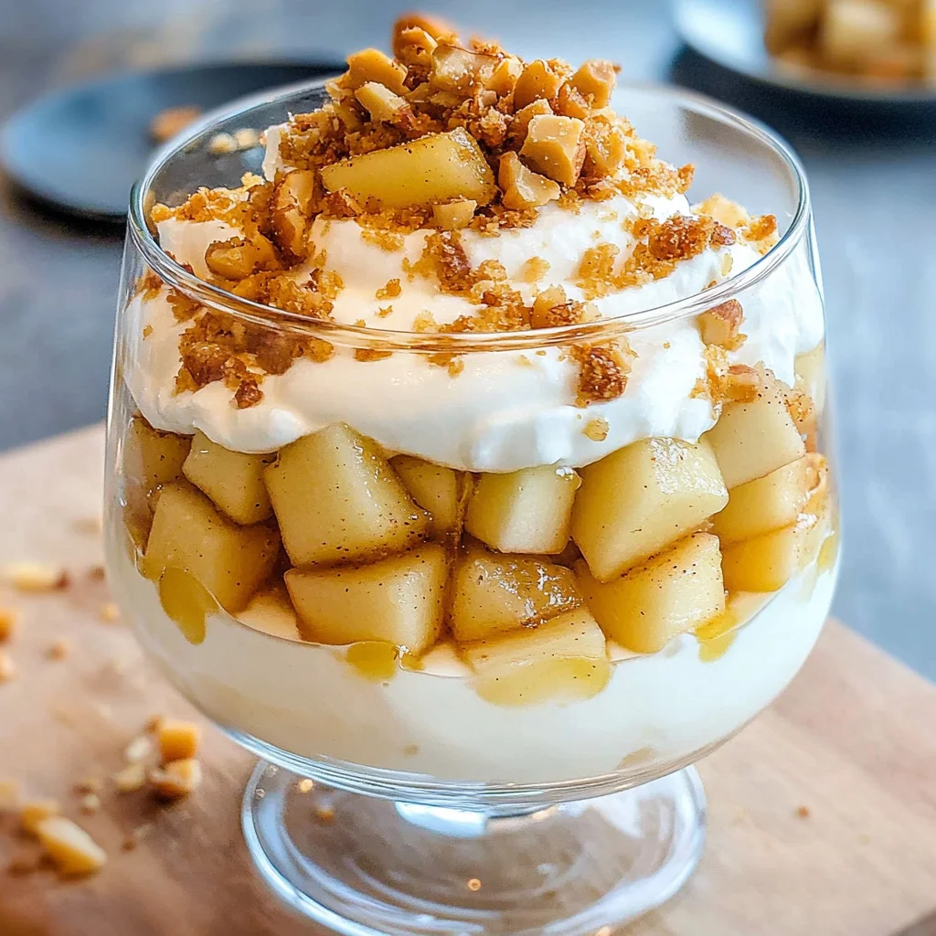 Bratapfel-Dessert