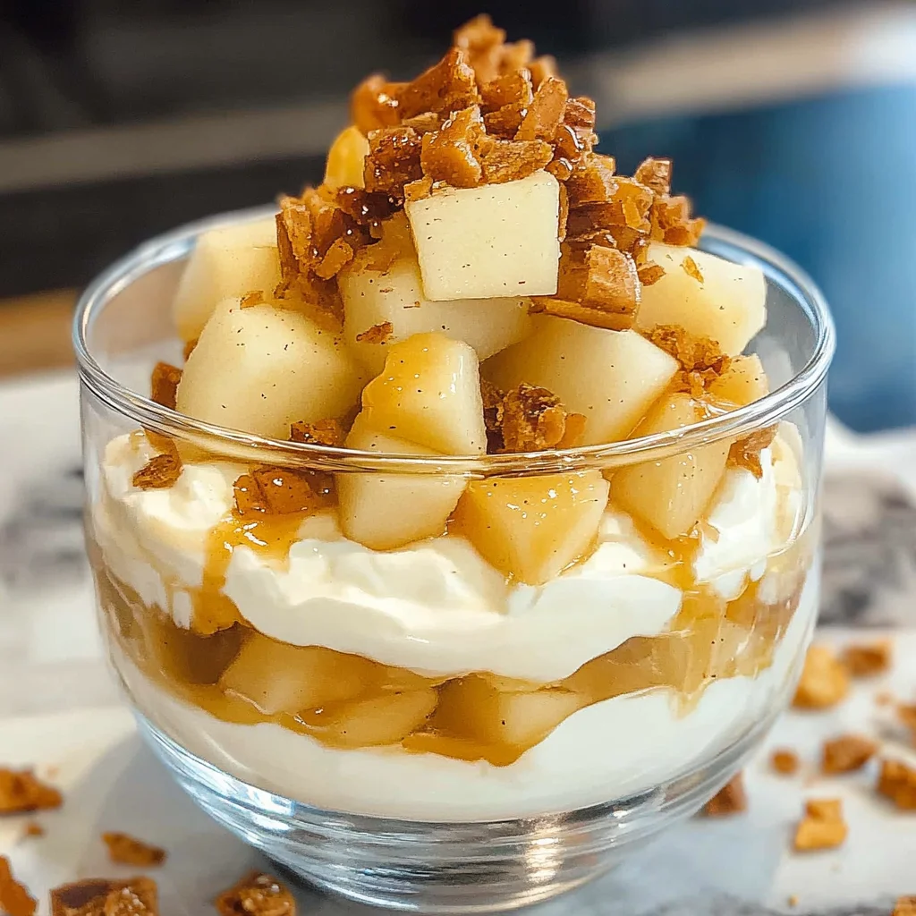 Bratapfel-Dessert