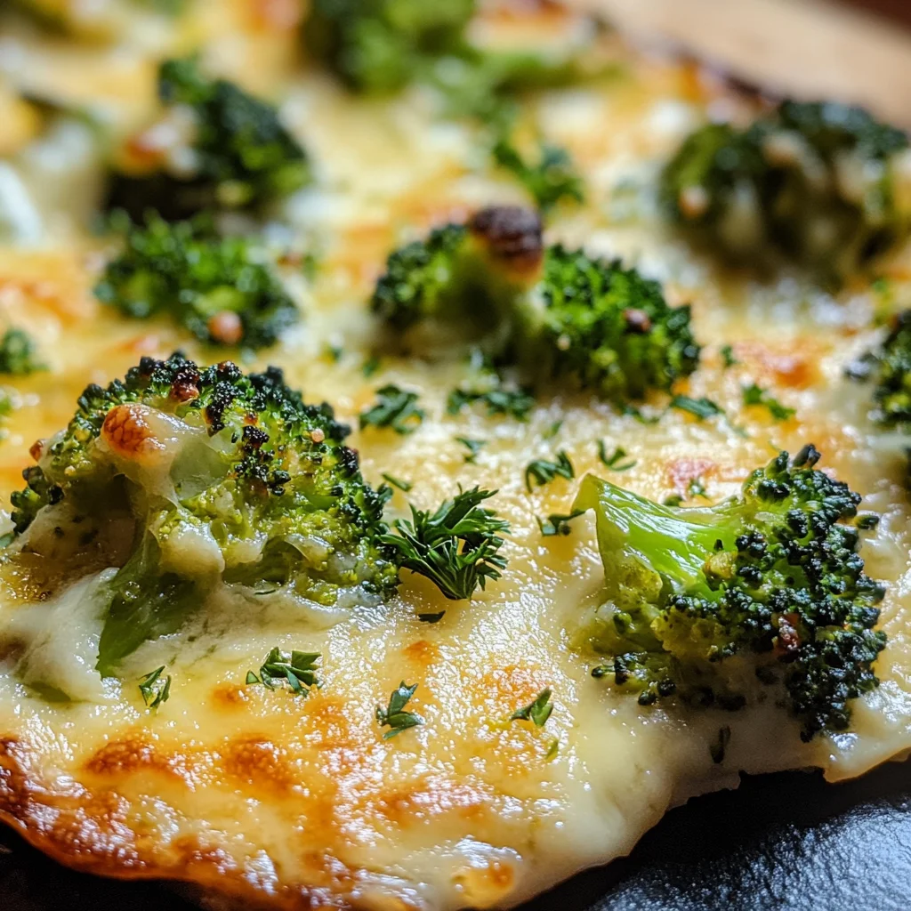 Brokkoliraspeln mit Käse überbacken