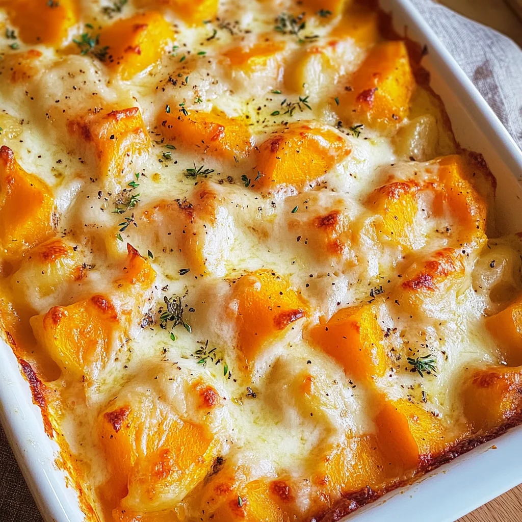 Butternut-Kürbis-Auflauf