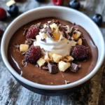 Cremiger Schokoladenpuddingbrei