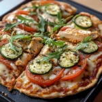 Fitness-Pizza mit Skyr