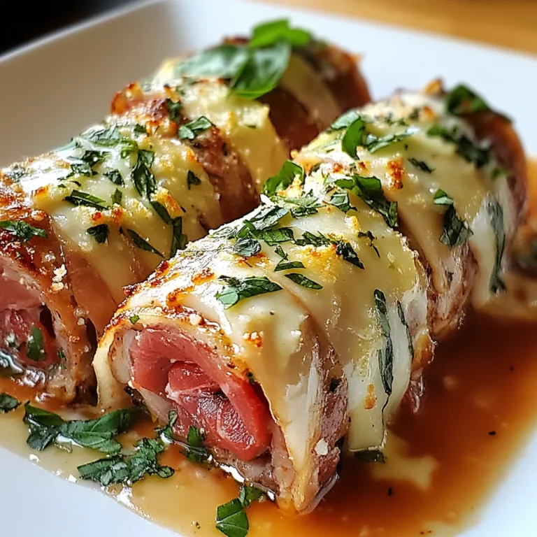 Fleischrouladen nach italienischer Art