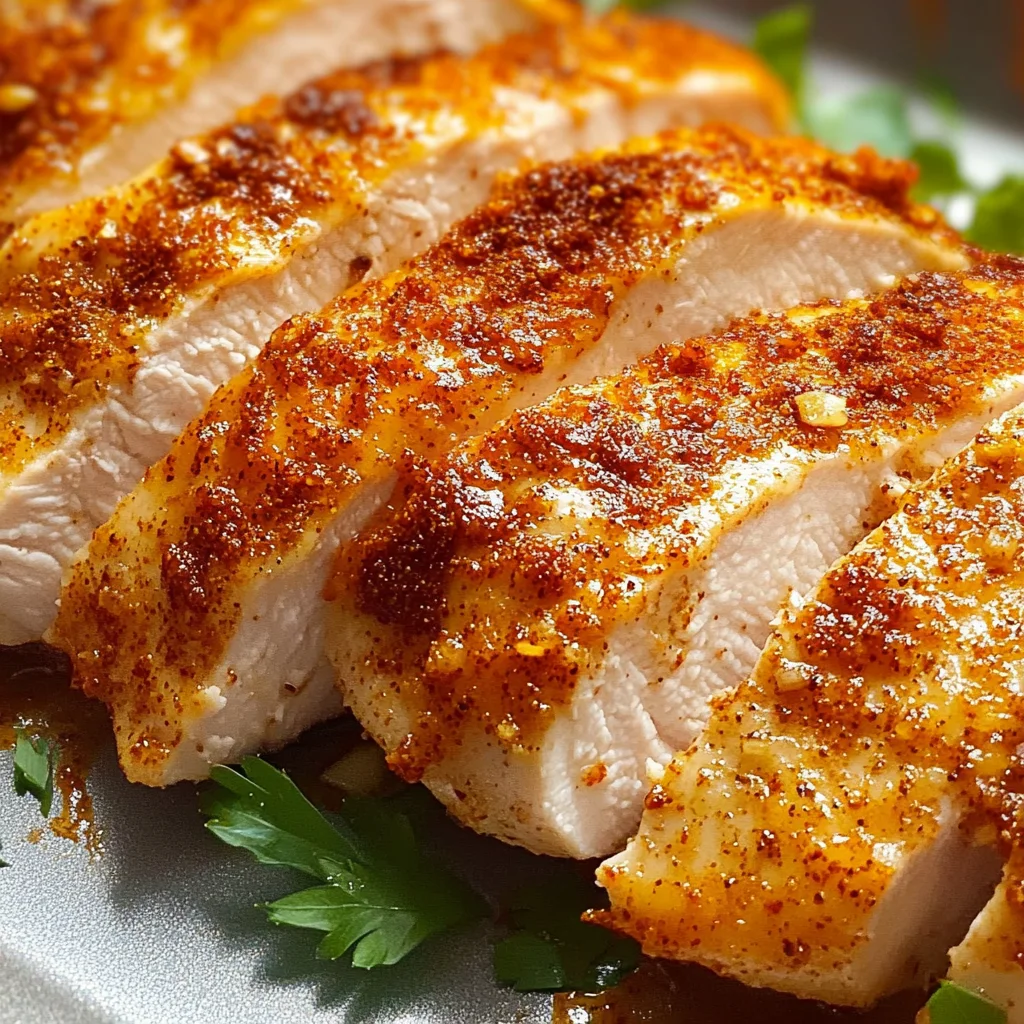 Hähnchenbrust im Backofen - so saftig