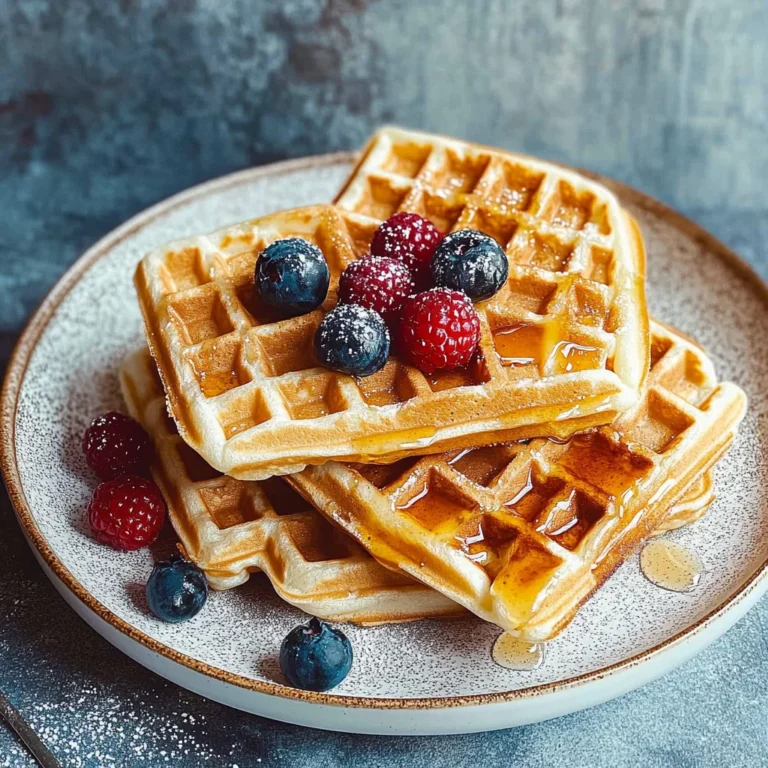 Joghurt-Waffeln - so saftig