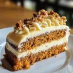 Karottenkuchen mit Weißer Schokoladenmousse