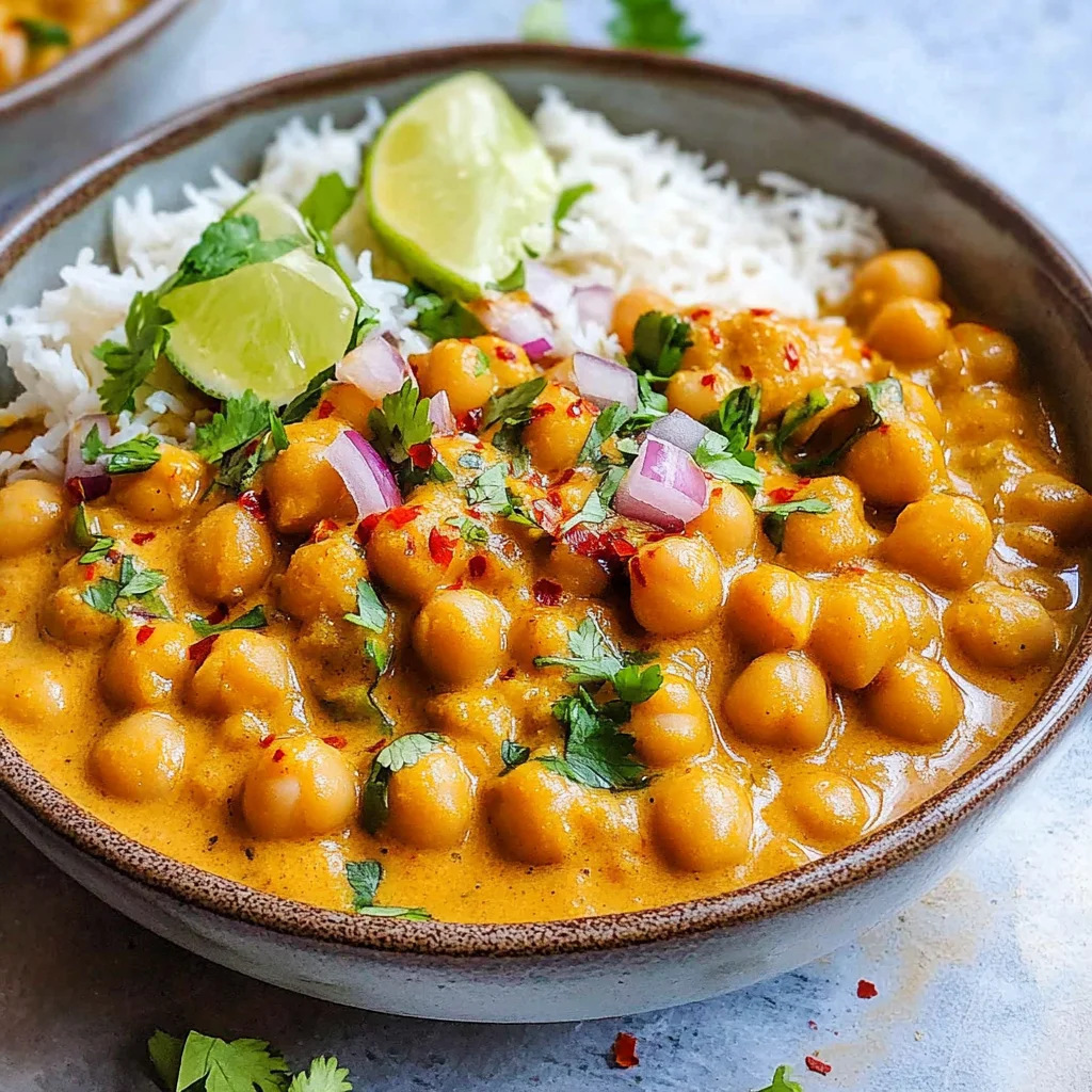 Kichererbsen-Curry