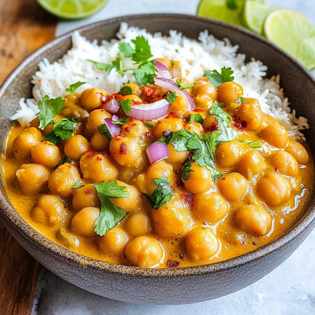 Kichererbsen-Curry