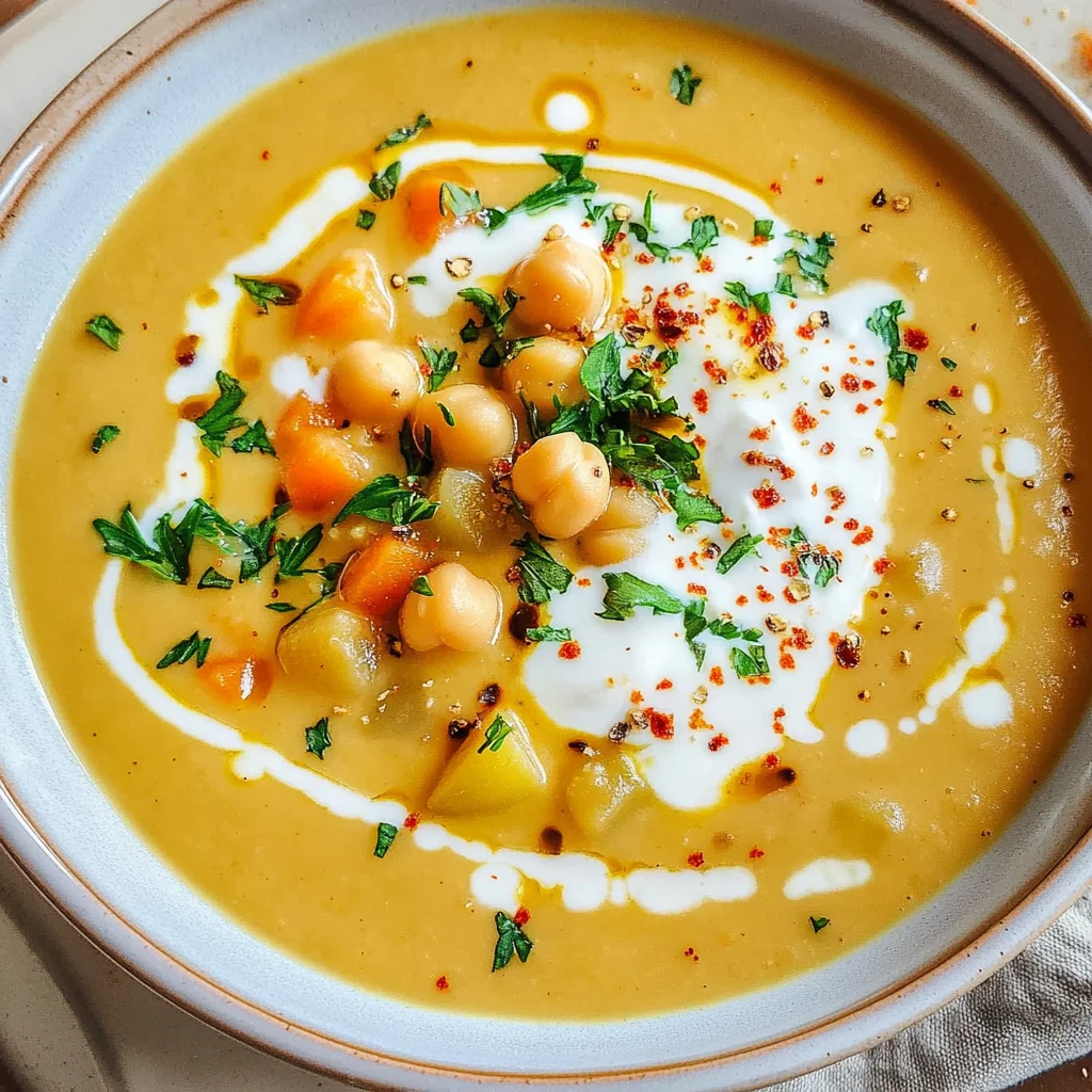 Kichererbsensuppe
