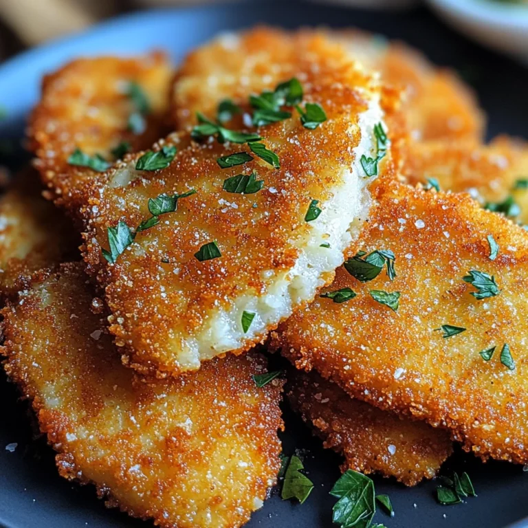 Knuspriges Kohlrabischnitzel