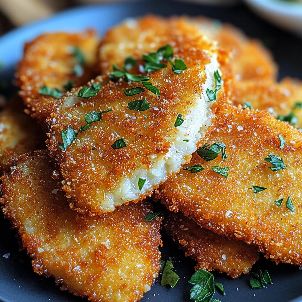 Knuspriges Kohlrabischnitzel