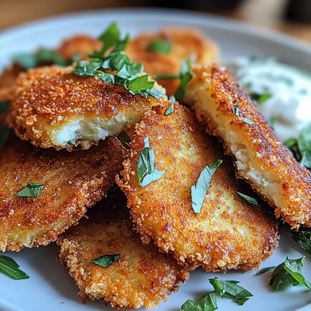 Knuspriges Kohlrabischnitzel