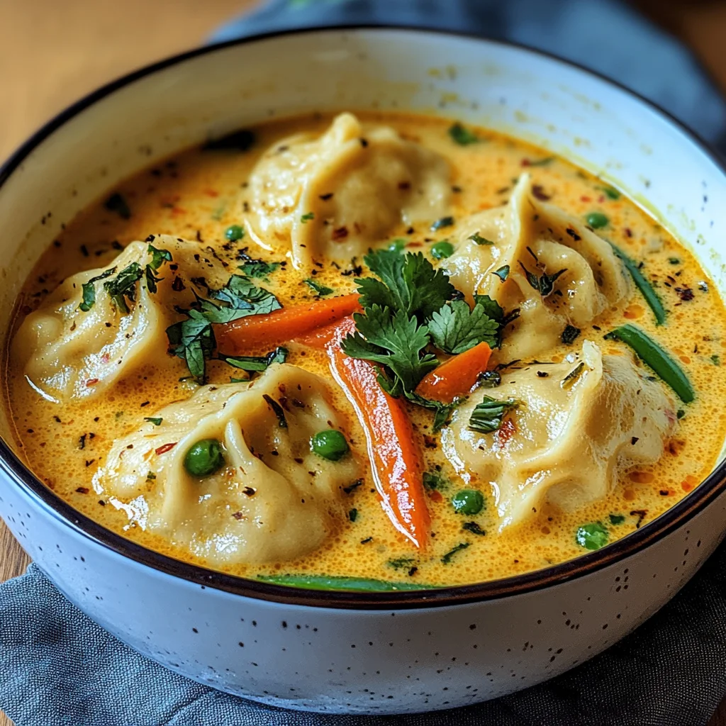 Kokosnuss-Curry-Suppe