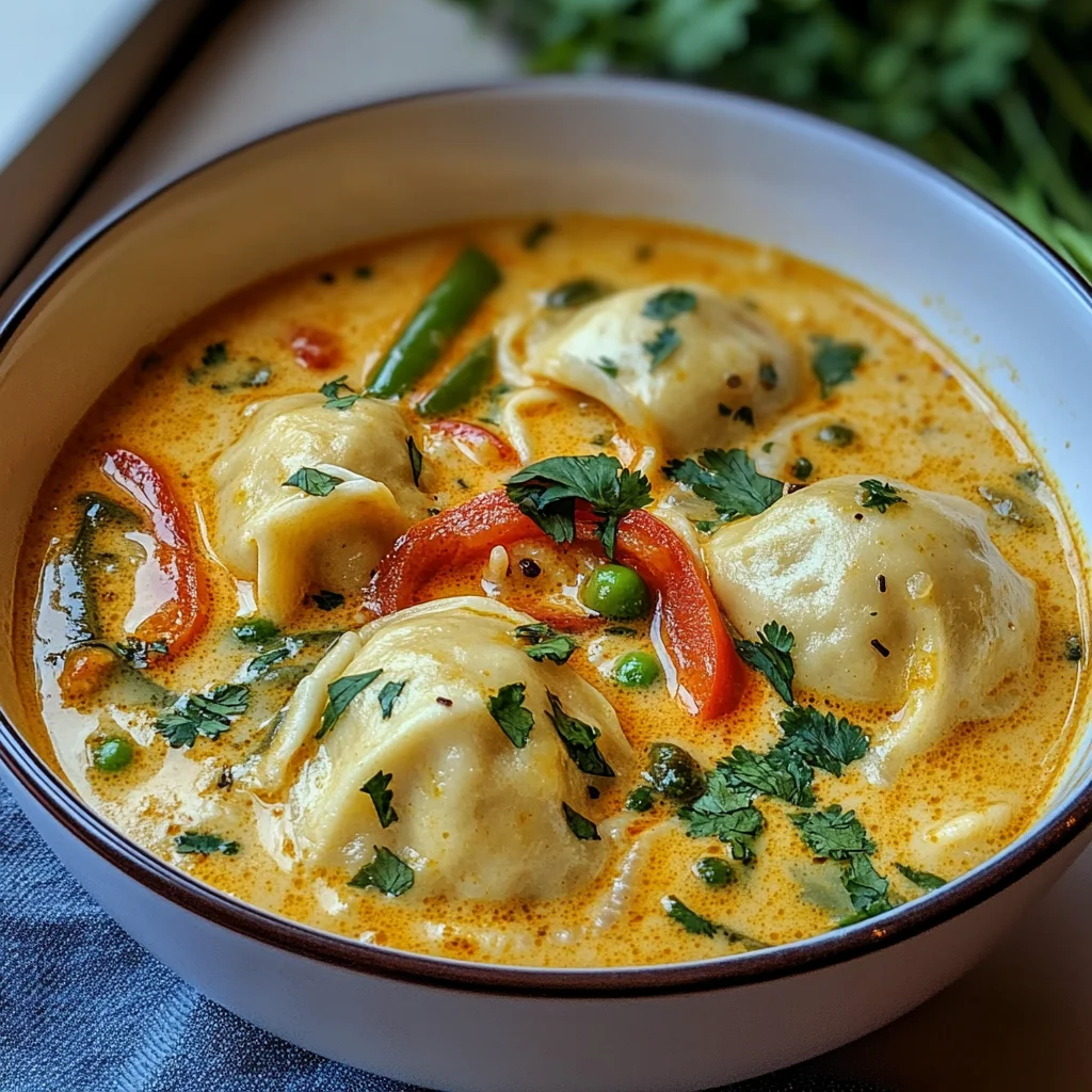 Kokosnuss-Curry-Suppe