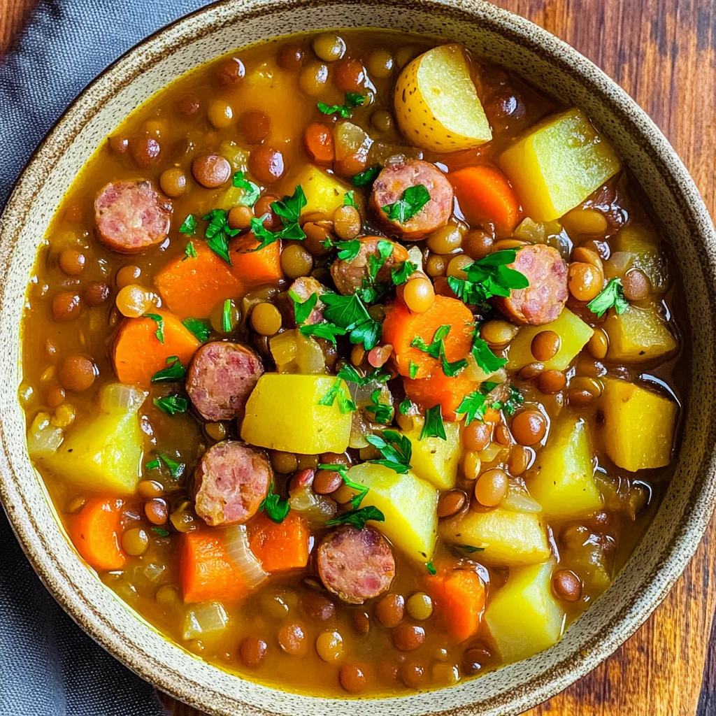 Linsensuppe Rezept klassisch