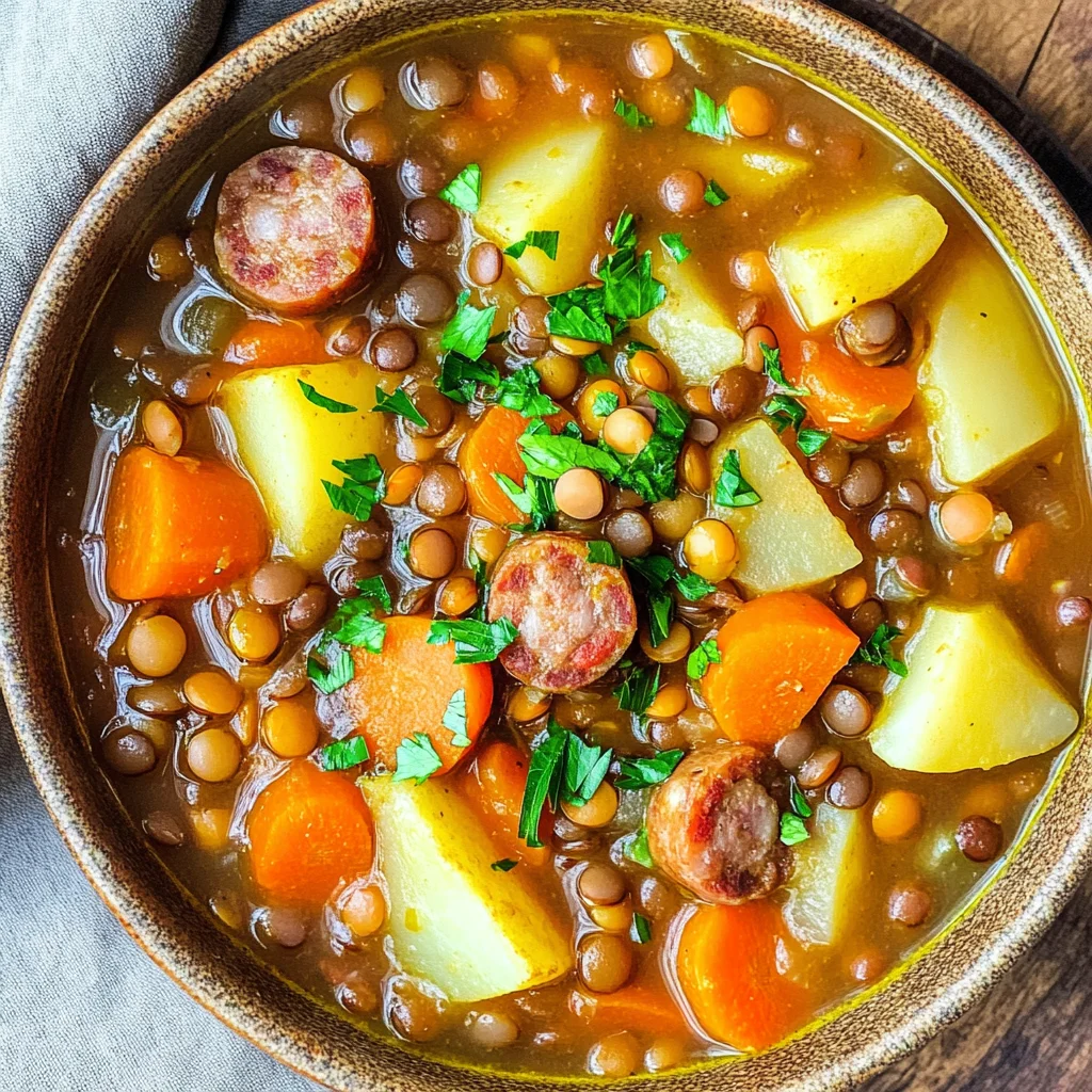 Linsensuppe