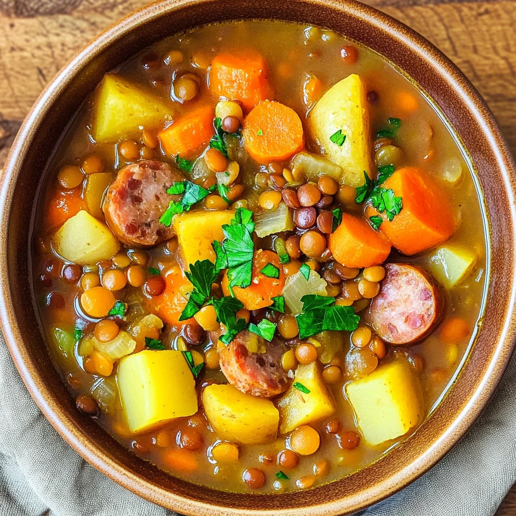 Linsensuppe