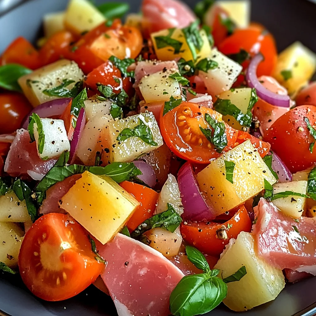 Melonensalat