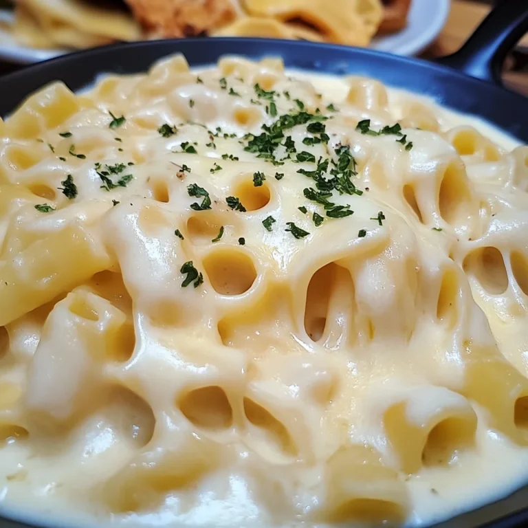 Nudeln in Käse-Sahne-Soße