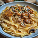 Nudeln mit Pfifferlingssauce