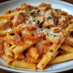 Nudeln mit Thunfisch-Tomatensauce