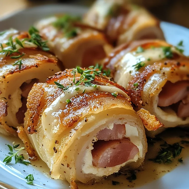 Puten-Schinken-Rouladen